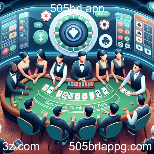 A Emoção dos Jogos 'Ao Vivo' no 505brl App